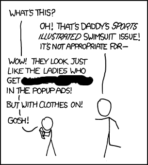 XKCD - Swimsuit Issue